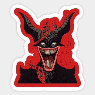 Red Devil Sticker